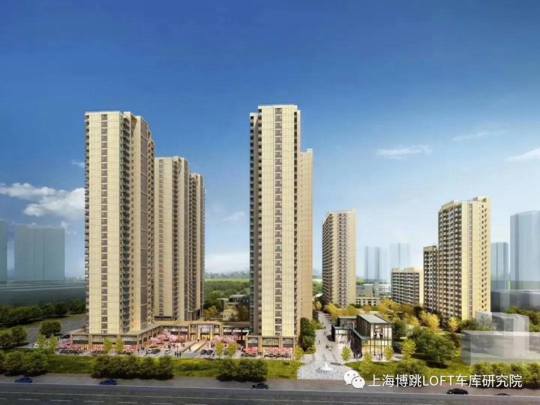 嘉兴采用了LOFT车库武汉当代集团春风十里项目现已结构封顶！